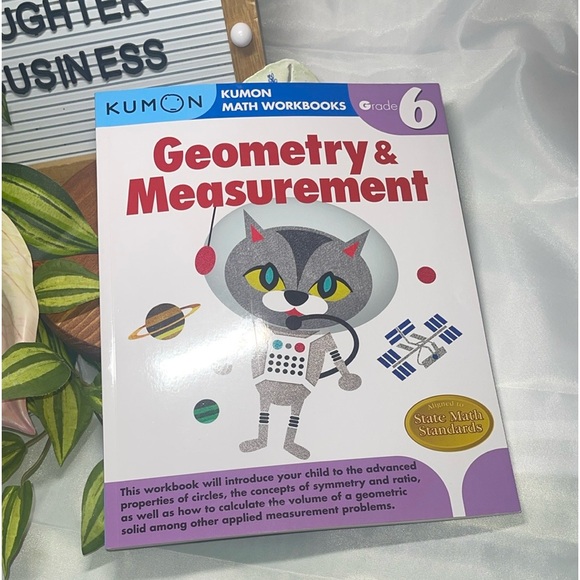Kumon | Toys | Grade 6 Geometry Measurement Kumon Math Workbooks New ...
